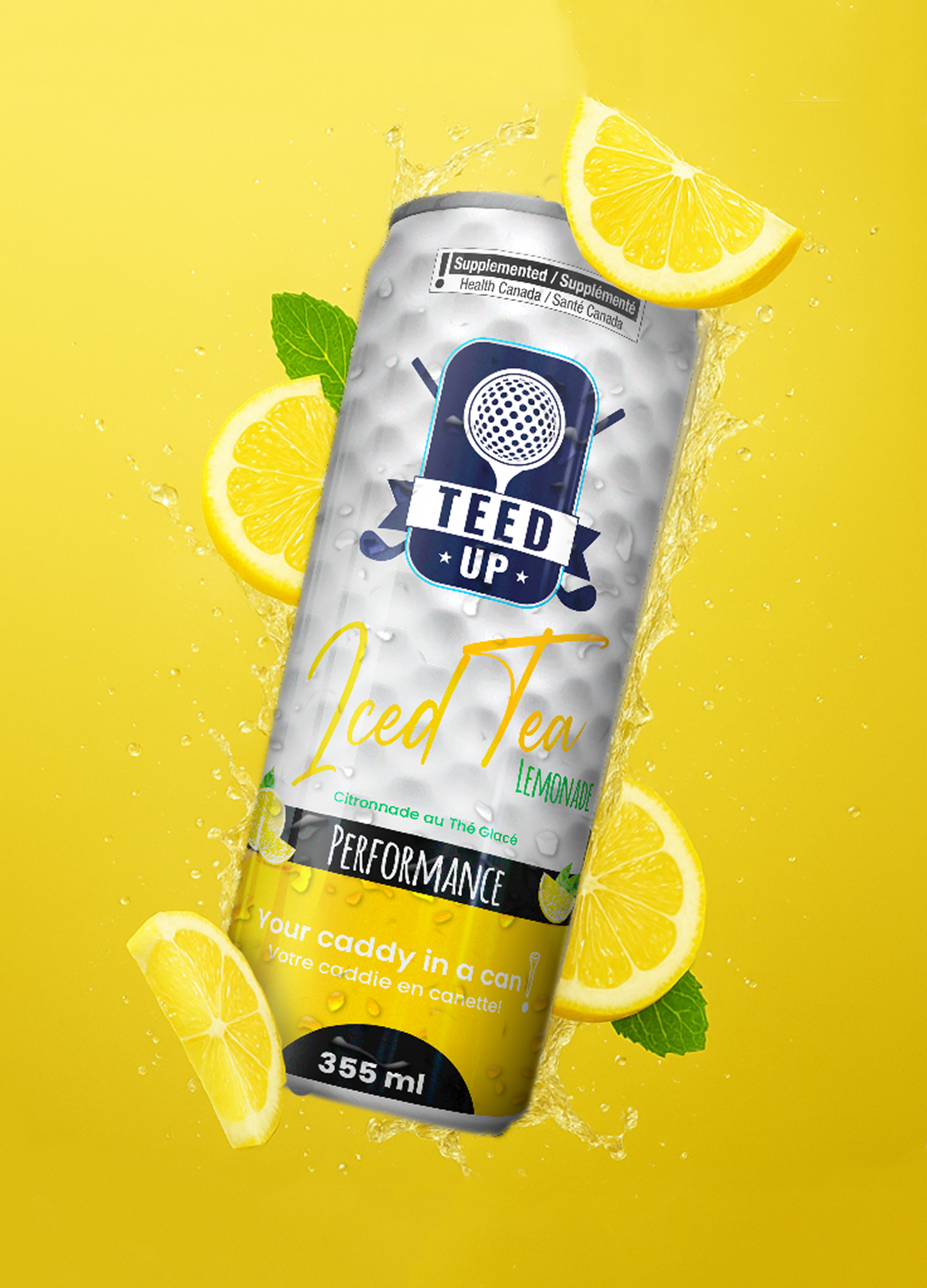 TEED UP Drink | Iced Tea Lemonade